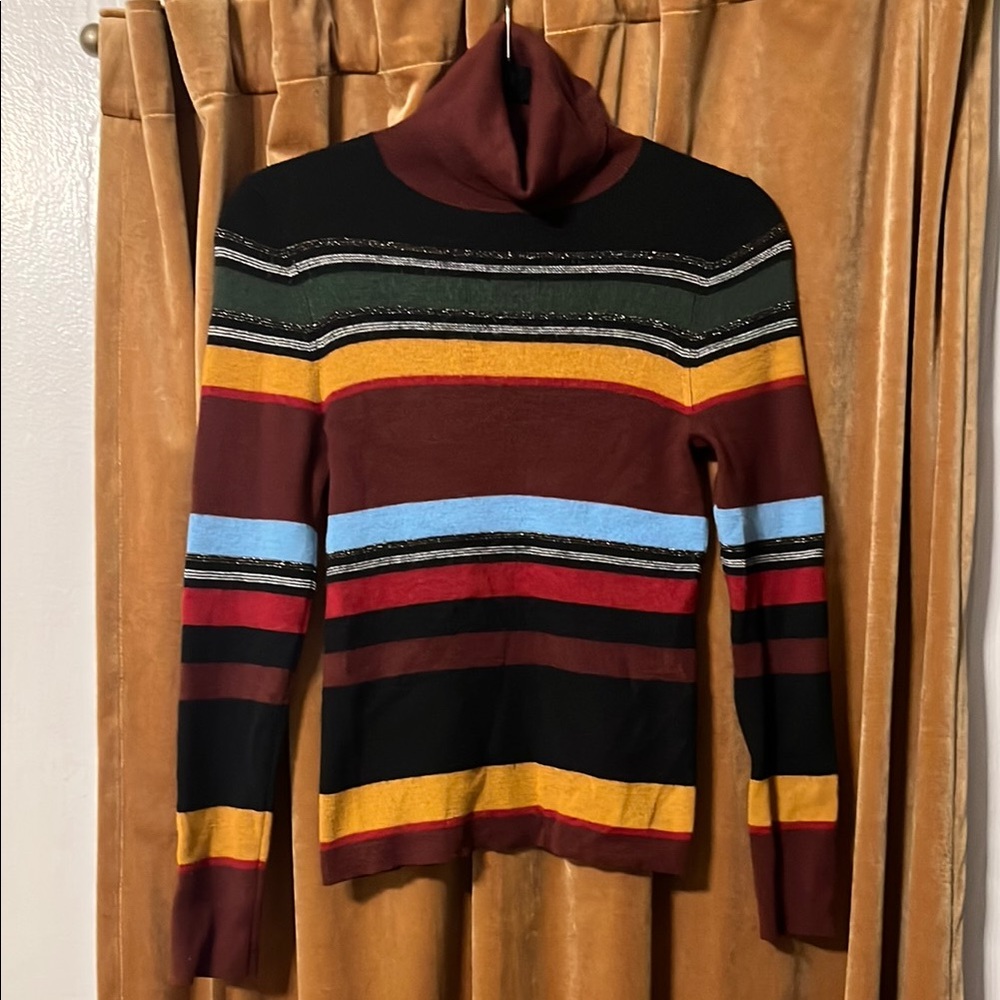 Levi’s Multi-Color Metallic Turtleneck Sweater